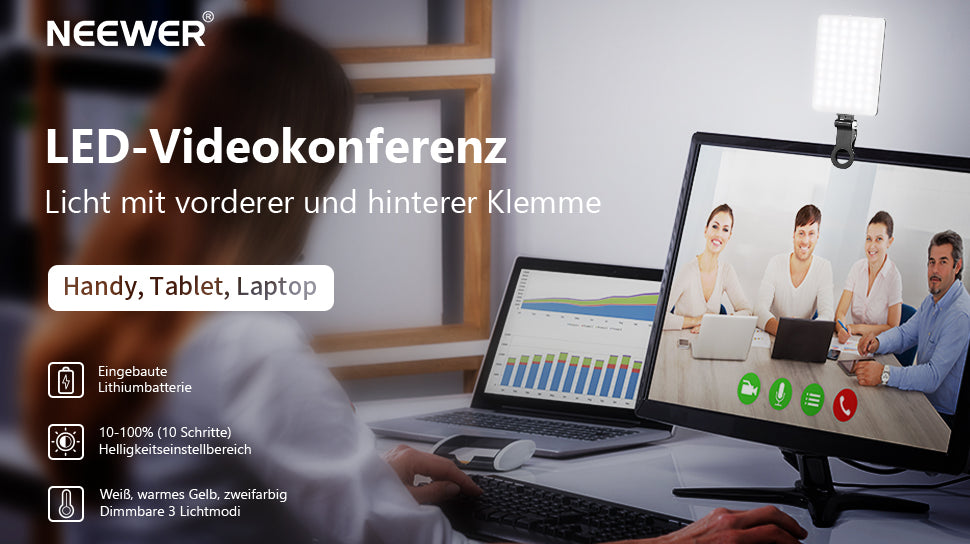 NL-60AI LED-Videoleuchte - Perfekte Beleuchtung für beeindruckende Aufnahmen