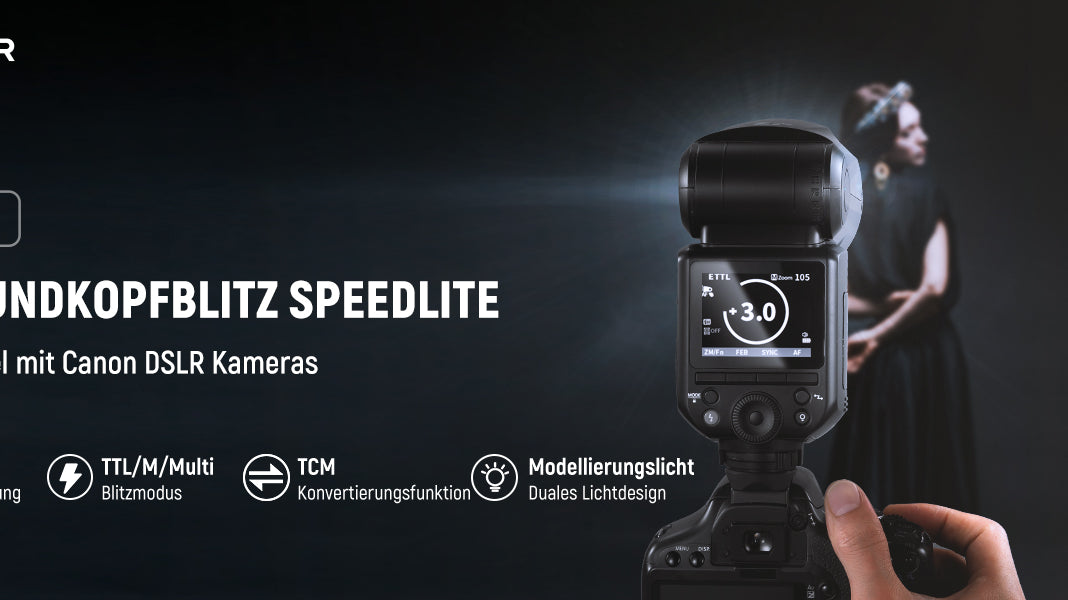 Z2-C Rundkopf Blitzgerät: Kreative Beleuchtung für Fotografen