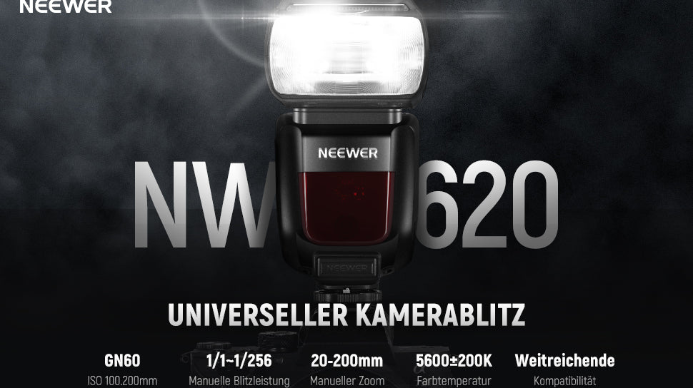 Blitzschnell und Flexibel: Der Vielseitige NW620 Speedlite Blitz