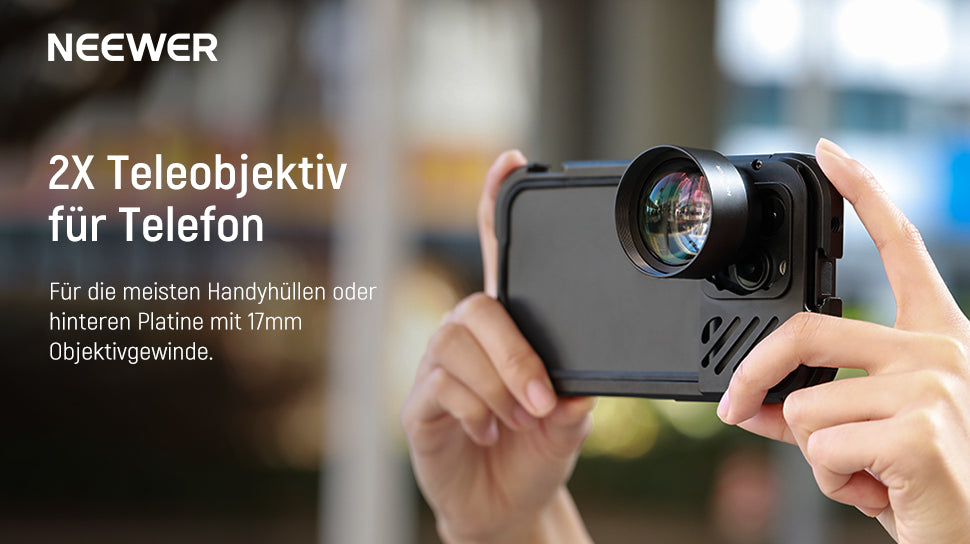 LS-41 60mm HD Teleobjektiv: Maximale Nähe, Klarheit und Komfort für Ihre Handyfotografie