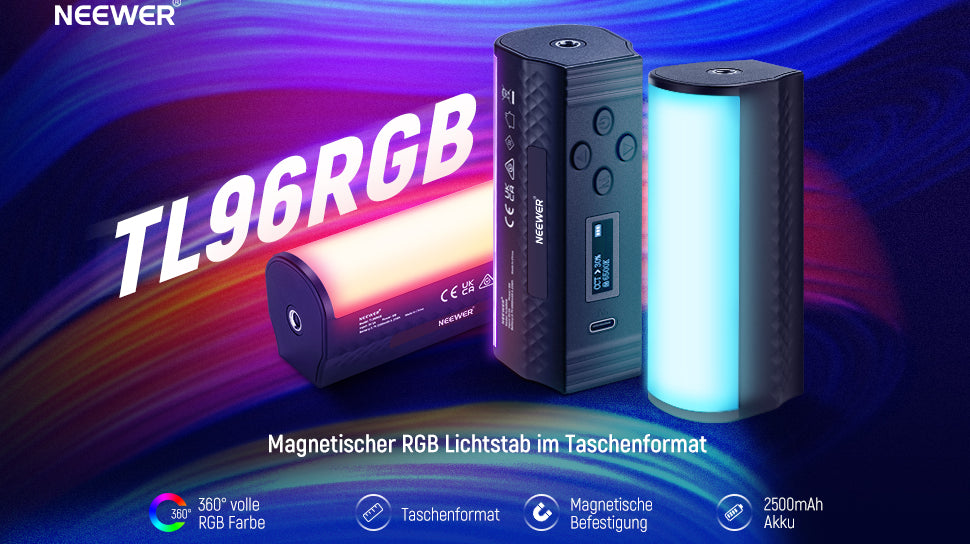 Mobiler Lichtzauber: Der Magnetische Mini-Leuchtstab für Perfekte Aufnahmen