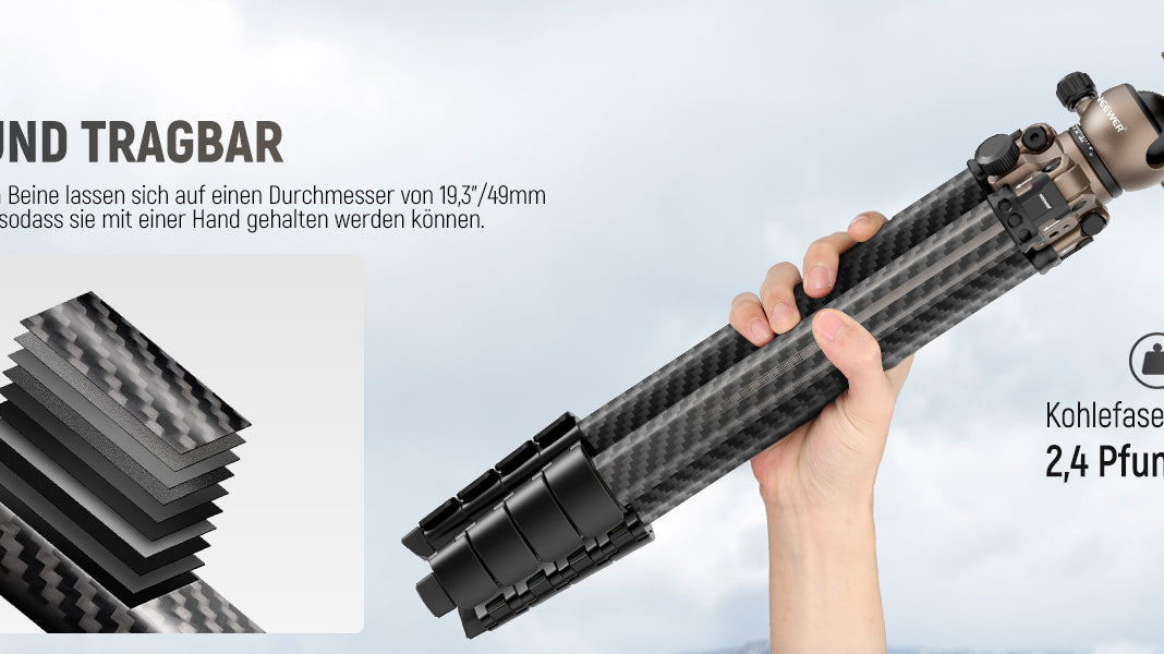 Kreativität ohne Grenzen: LITETRIP 35 mit austauschbaren Mittelsäulen für Makroaufnahmen