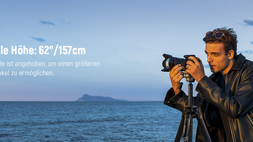 TP62 Kohlefaser Reisestativ: Ein unverzichtbares Werkzeug für Fotografen unterwegs