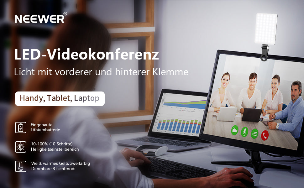 NL-60AI LED-Videoleuchte - Perfekte Beleuchtung für beeindruckende Aufnahmen