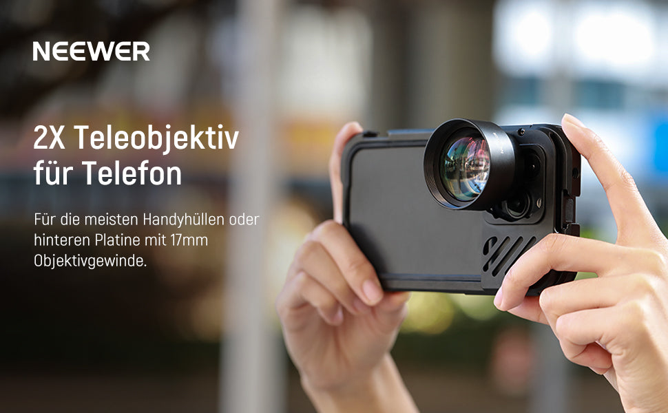 LS-41 60mm HD Teleobjektiv: Maximale Nähe, Klarheit und Komfort für Ihre Handyfotografie