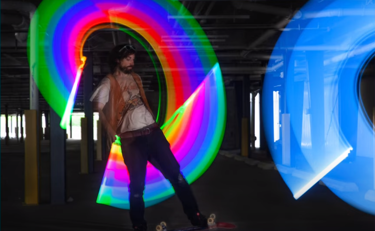 Fotografische Freiheit entfesseln: Mit dem TL60 RGB Lichtstab in Farben schwelgen