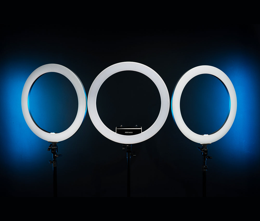 Ideales Ringlicht-Setup RL-18: Pefektes Geräte für Live-Streaming und Aufnahmen