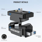 Product details of the NEEWER CA139 Action Camera Quick Release Tripod Mount