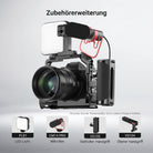 NEEWER CA102 mit Cold Shoe Halterung und Mikrofonsystem