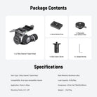 Package Contents of the NEEWER TH14 2 Way Geared Tripod Head Kit