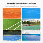 NEEWER TB04S Tennis Ball Pickleball Collector Roller is suitable for grass, clay, hardwood, or other hard surfaces.
