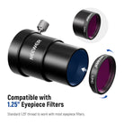 NEEWER 1.25” Telescope Eyepiece Extension Tube