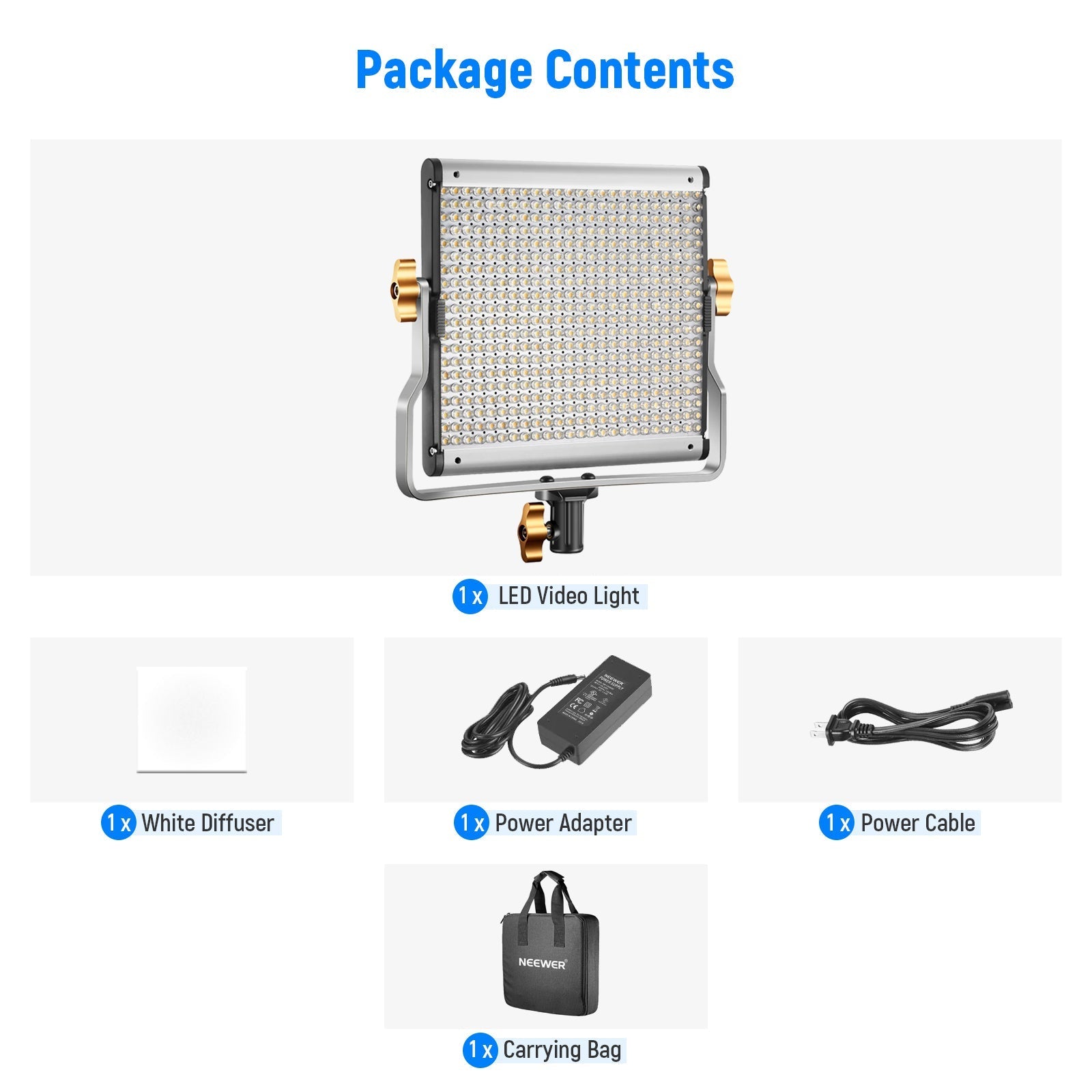 NEEWER NL480 LED 面倒くさ 撮影用ライト