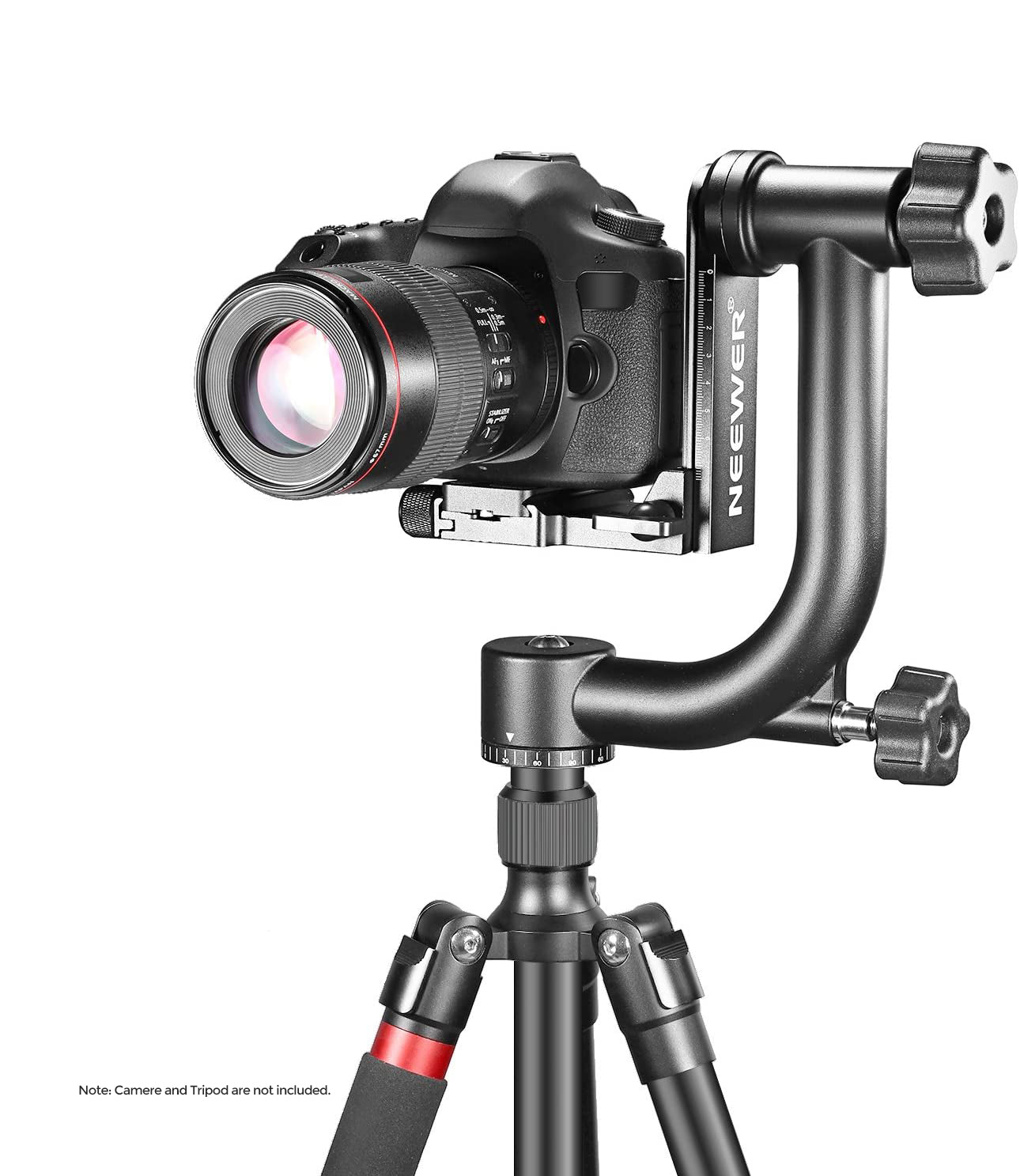 Neewer Heavy Duty Metal 360 Degree Panoramic Gimbal Tripod Head